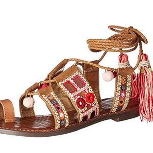 Sam Edelman Women's Gretchen Gladiator Flat Sandal